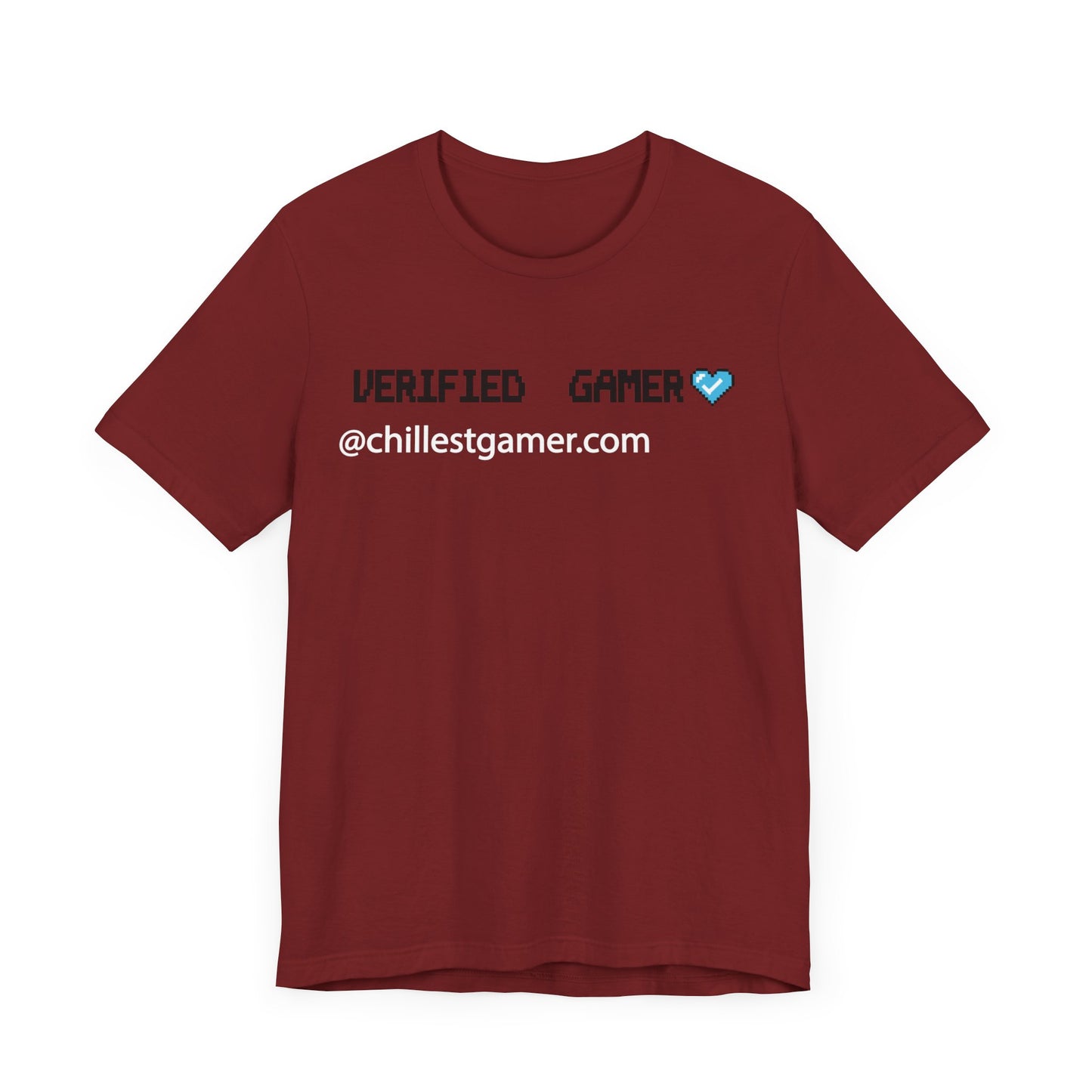 VERIFIED GAMER. Unisex Jersey Short Sleeve Tee