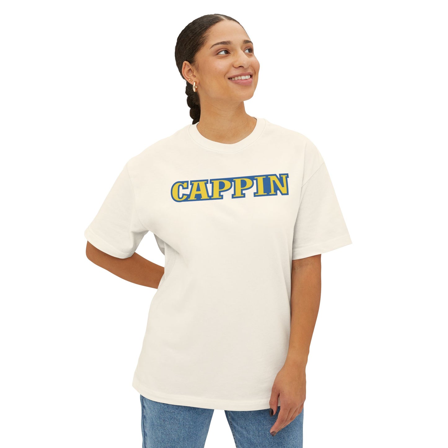 CAPPIN. Unisex Oversized Boxy Tee