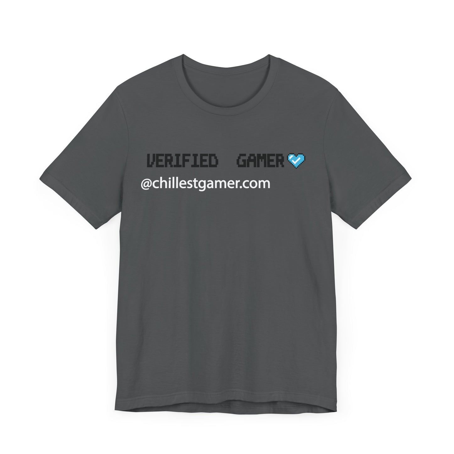 VERIFIED GAMER. Unisex Jersey Short Sleeve Tee