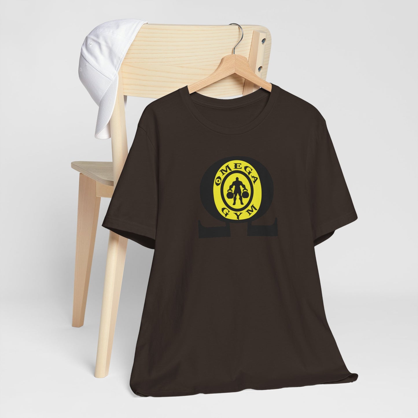 OMEGA GYM. Unisex Jersey Short Sleeve Tee