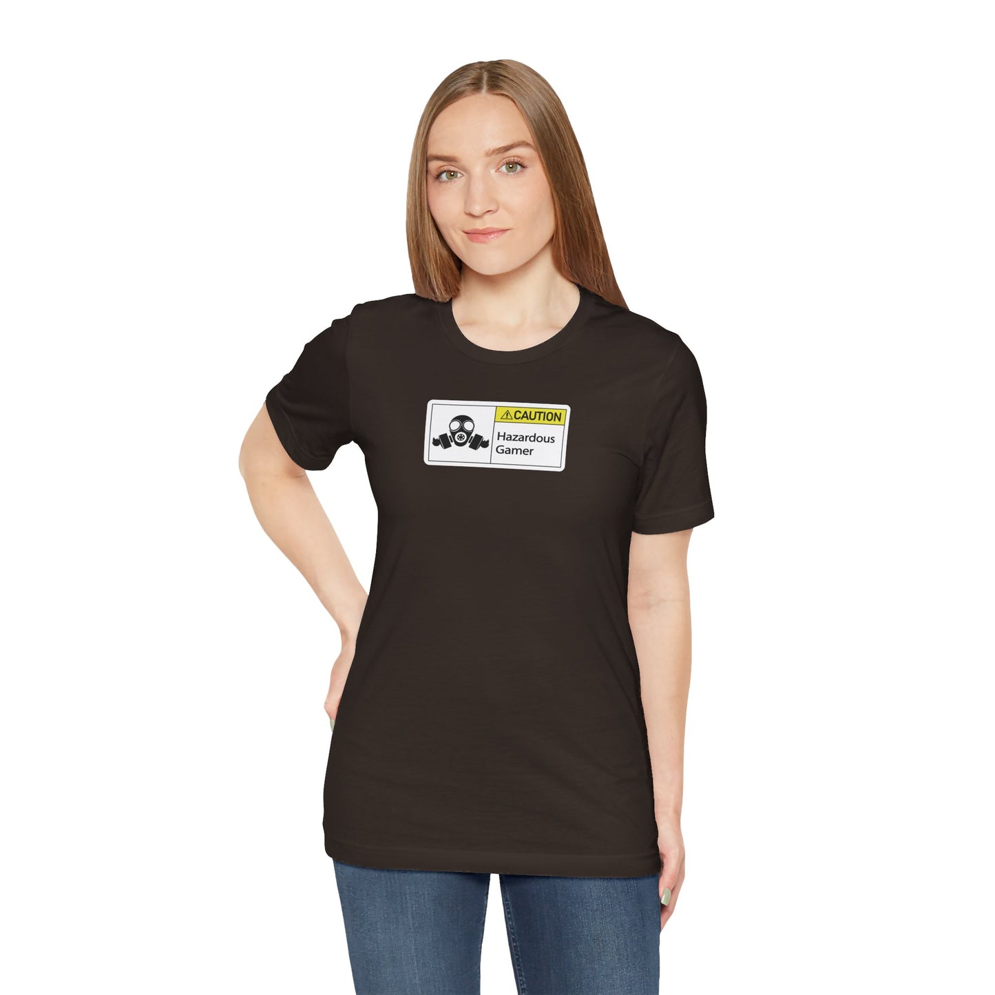 HAZARDOUS GAMER. Unisex Jersey Short Sleeve Tee