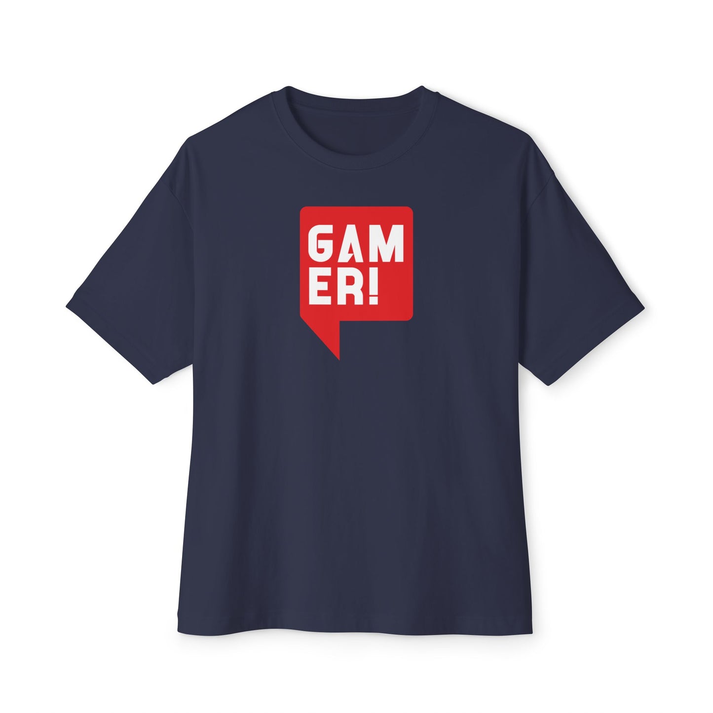 MANCO GAMER THOUGHT BUBBLE. Unisex Oversized Boxy Tee