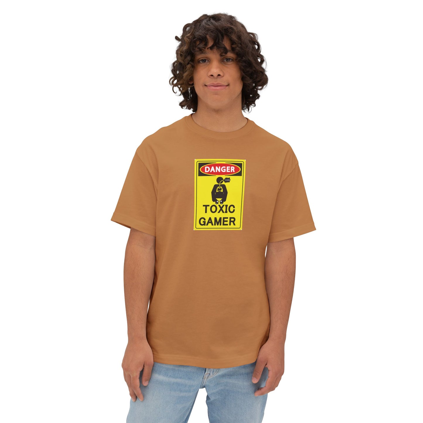 TOXIC GAMER. Unisex Oversized Boxy Tee