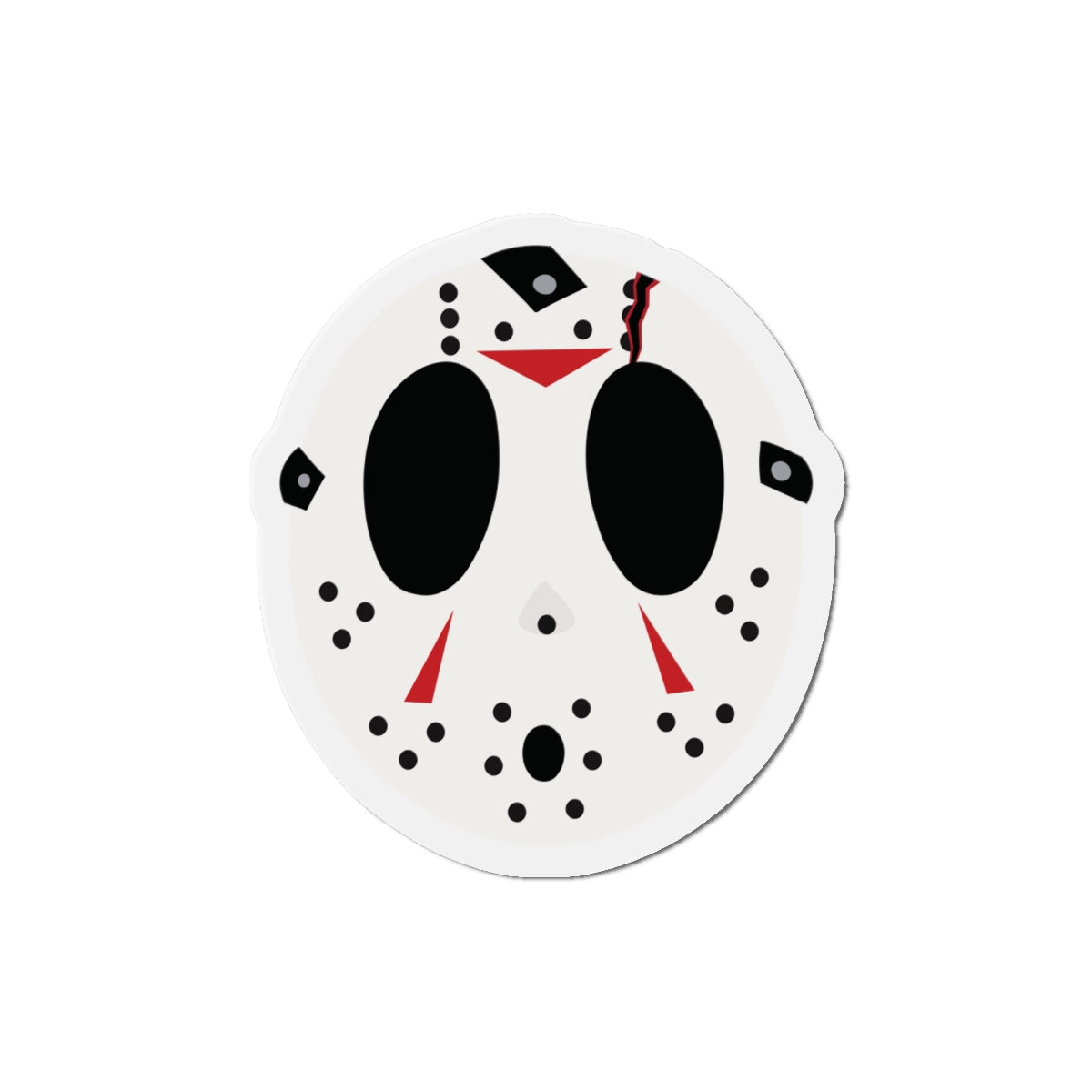 NOT SO SHY. Die-Cut Magnets