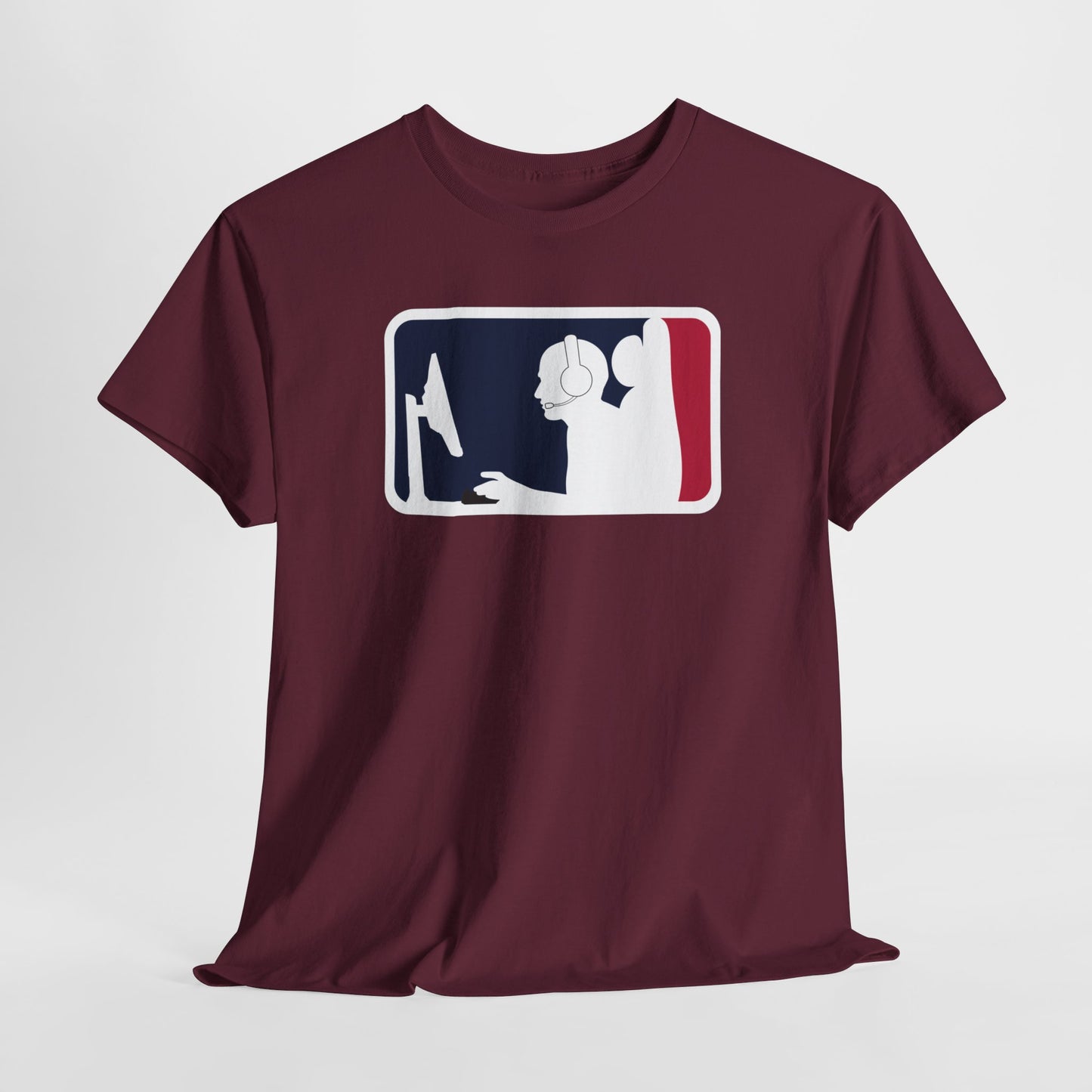 MAJOR LEAGUE GAMER (PC). Unisex Heavy Cotton Tee
