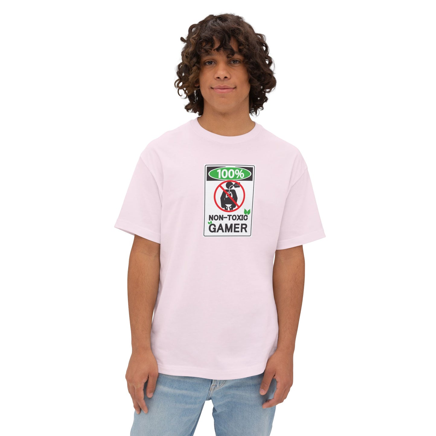 NON-TOXIC GAMER. Unisex Oversized Boxy Tee