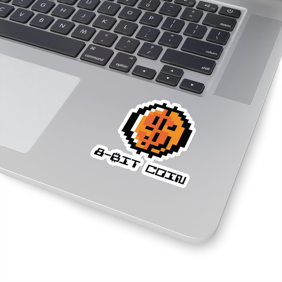 8-BIT COIN. Kiss-Cut Stickers