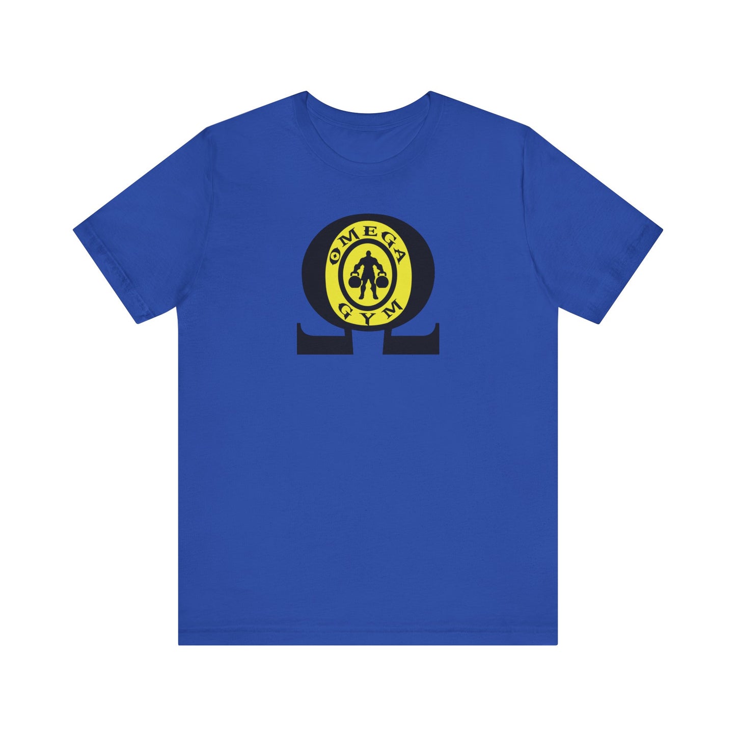 OMEGA GYM. Unisex Jersey Short Sleeve Tee