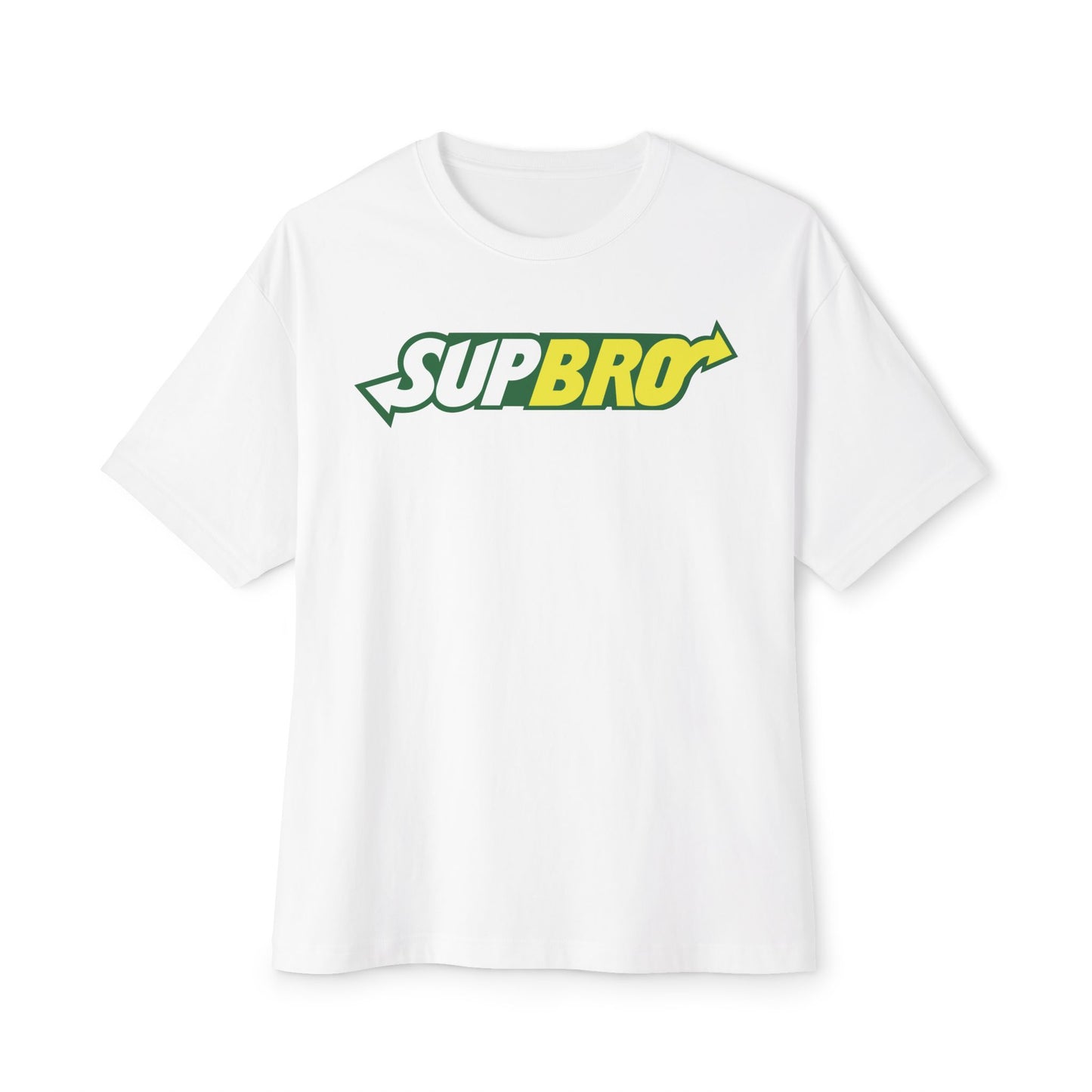 SUPBRO. Unisex Oversized Boxy Tee