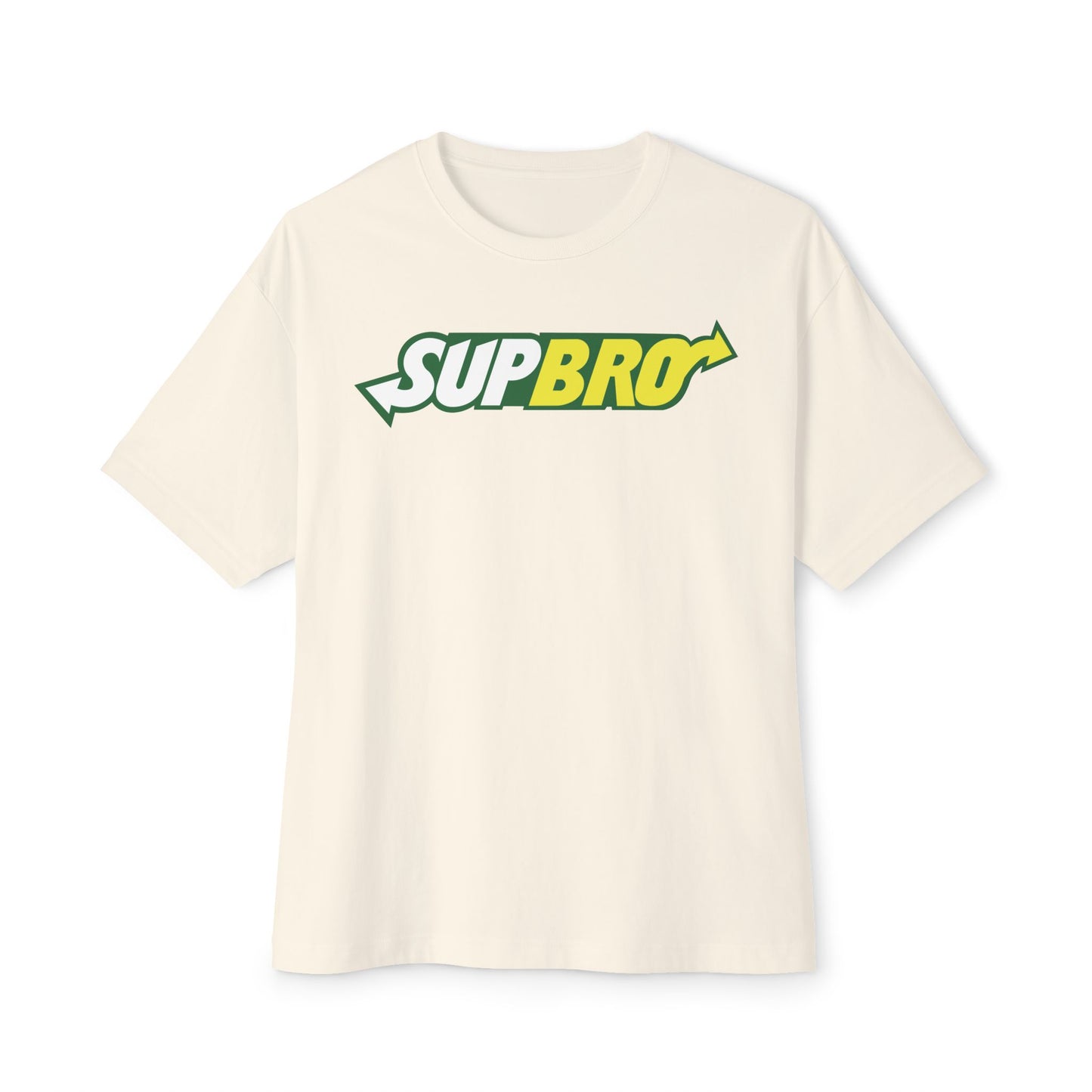 SUPBRO. Unisex Oversized Boxy Tee