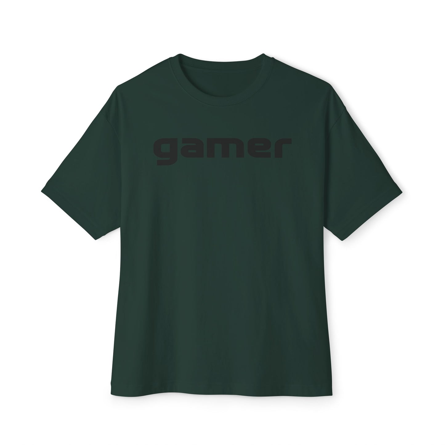 MANCO GAMER BLACK. Unisex Oversized Boxy Tee