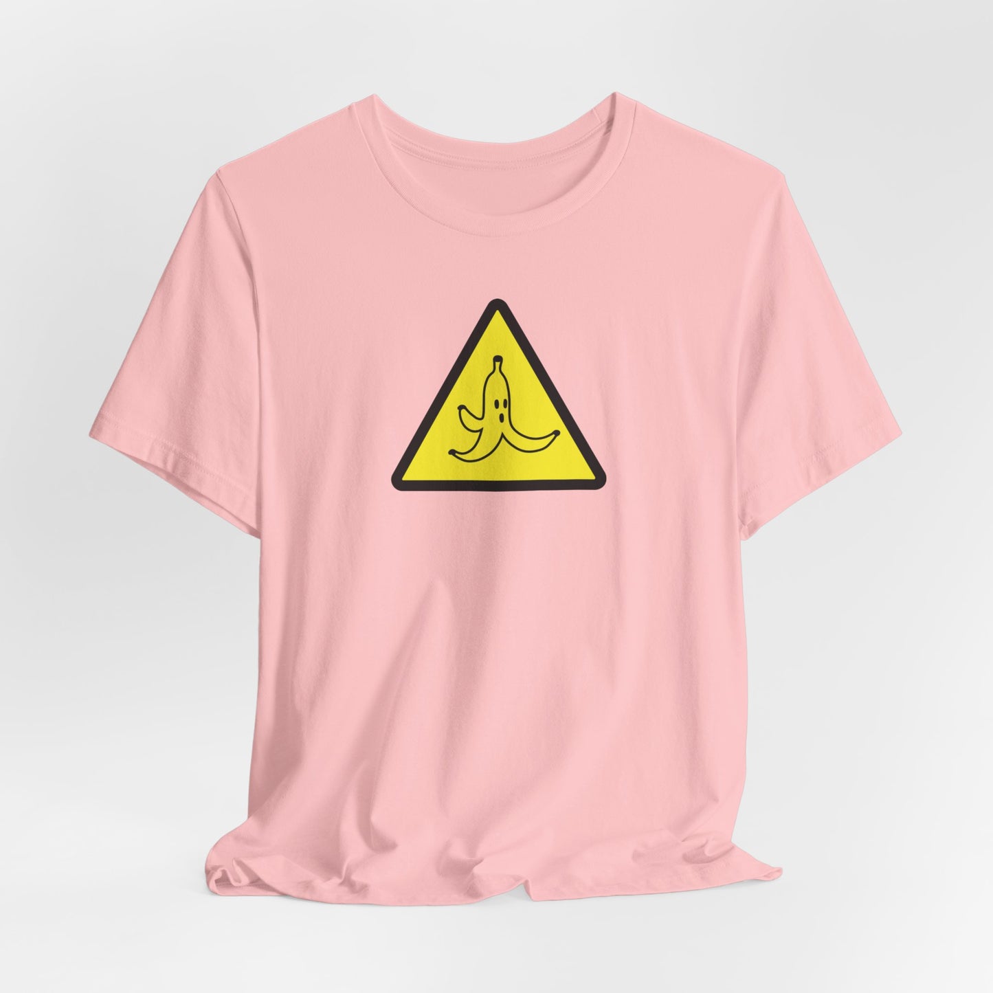 CAUTION BANANA. Unisex Jersey Short Sleeve Tee