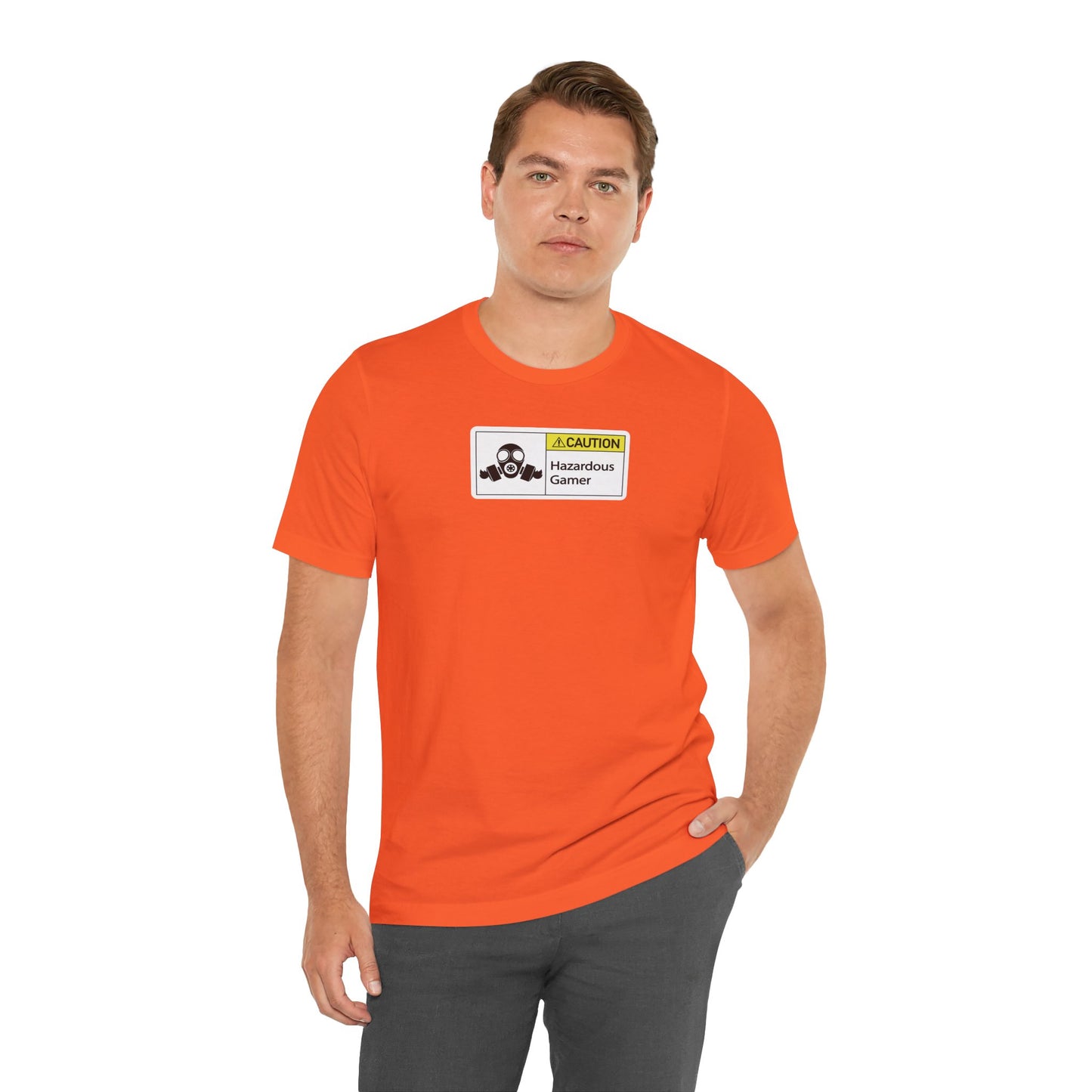 HAZARDOUS GAMER. Unisex Jersey Short Sleeve Tee