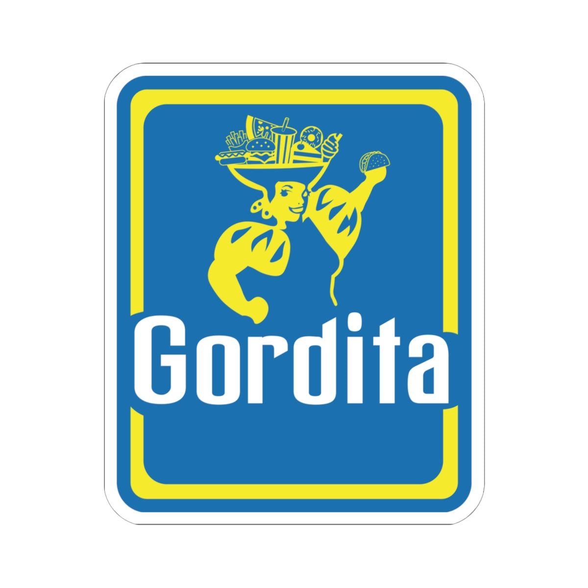 GORDITA. Kiss-Cut Stickers