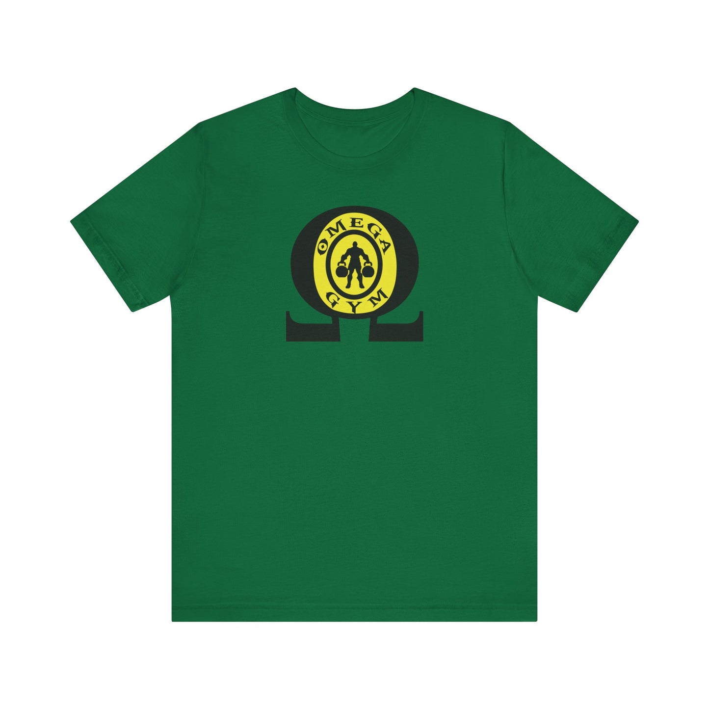 OMEGA GYM. Unisex Jersey Short Sleeve Tee