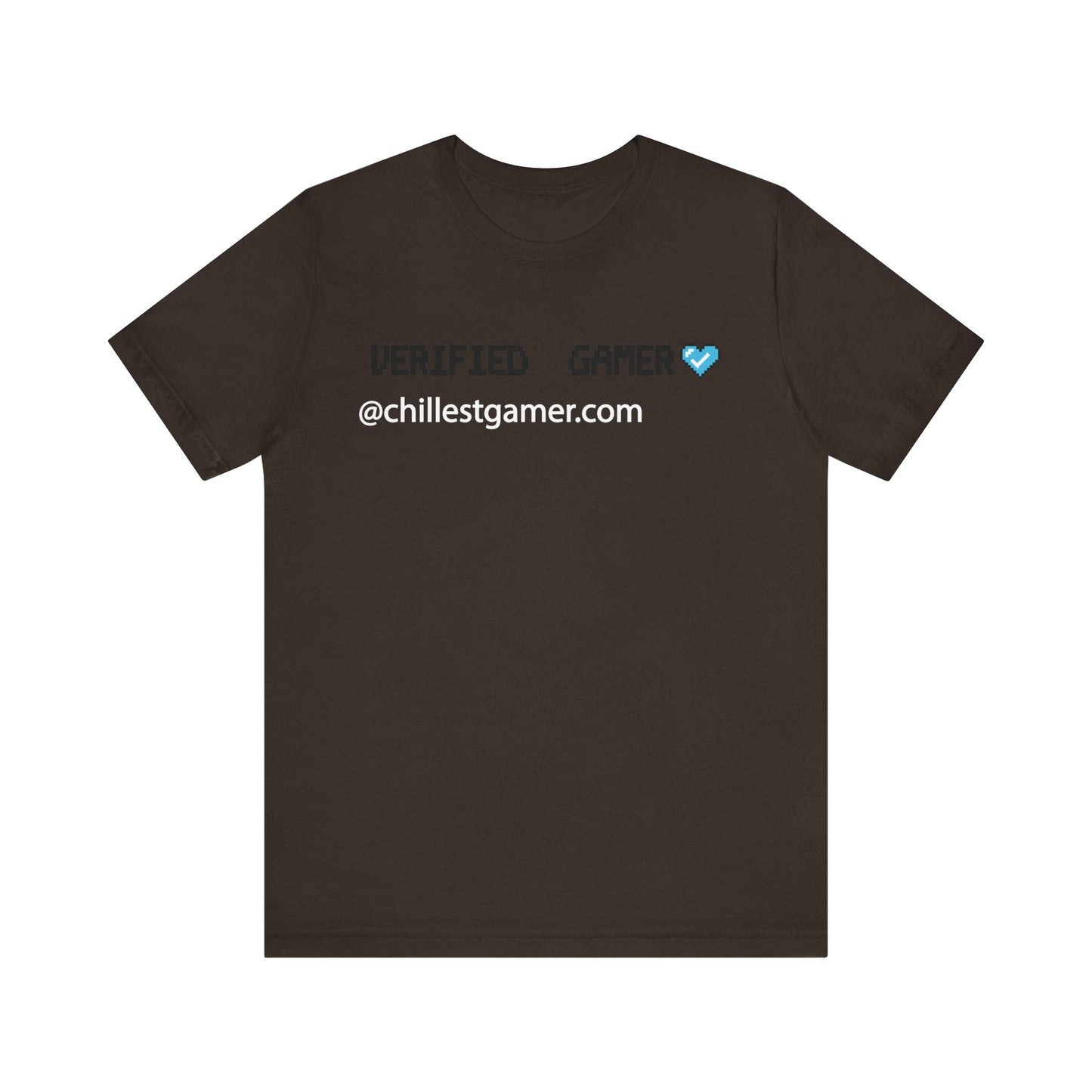 VERIFIED GAMER. Unisex Jersey Short Sleeve Tee