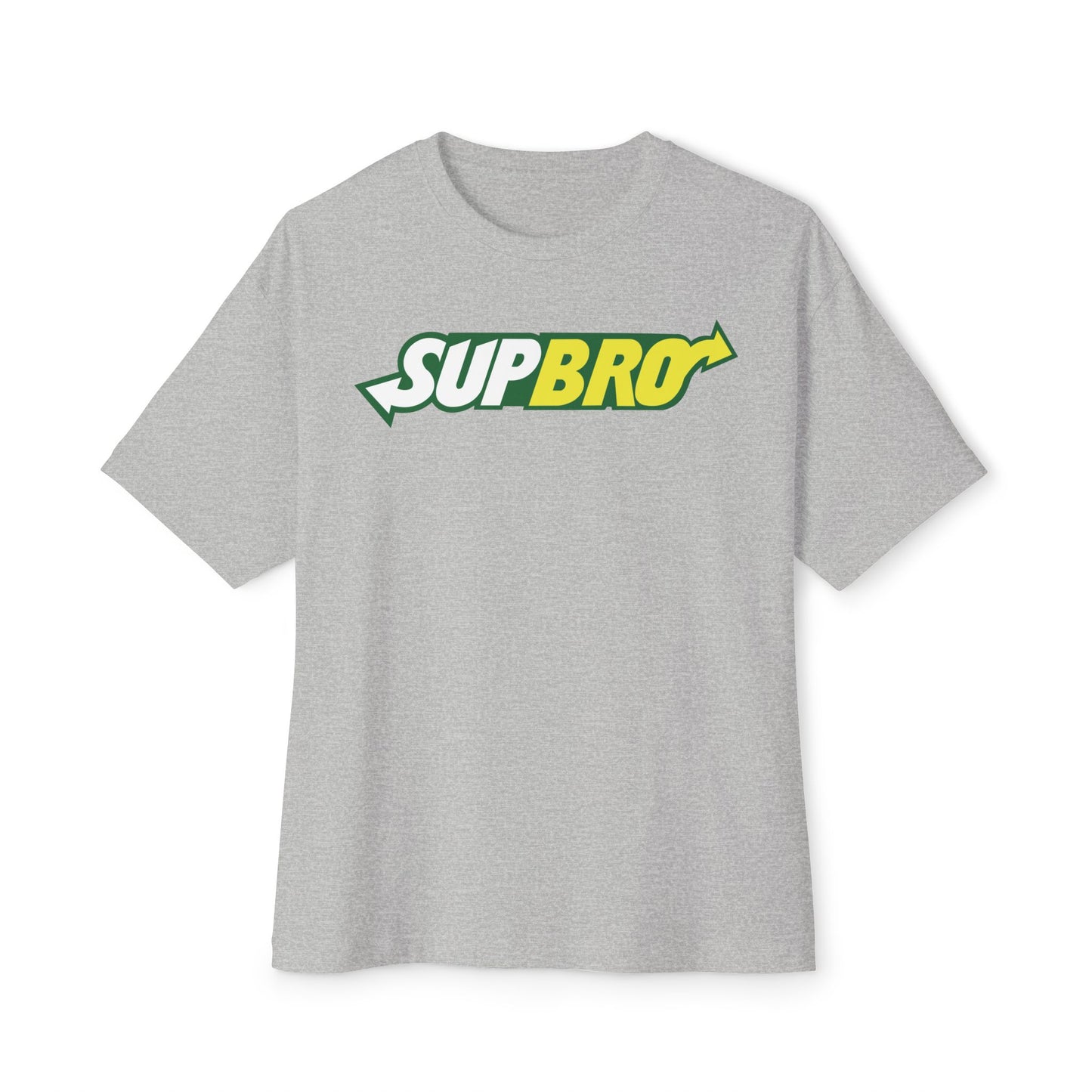 SUPBRO. Unisex Oversized Boxy Tee