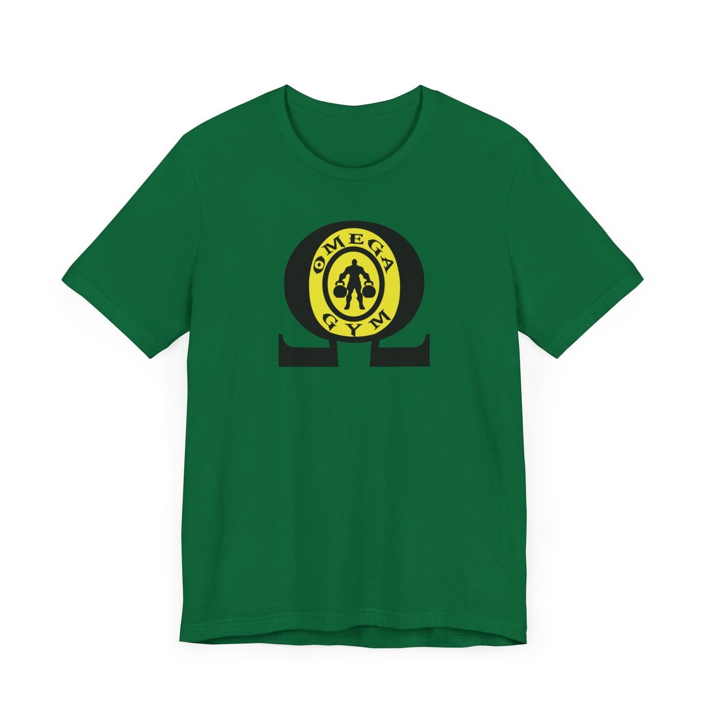 OMEGA GYM. Unisex Jersey Short Sleeve Tee
