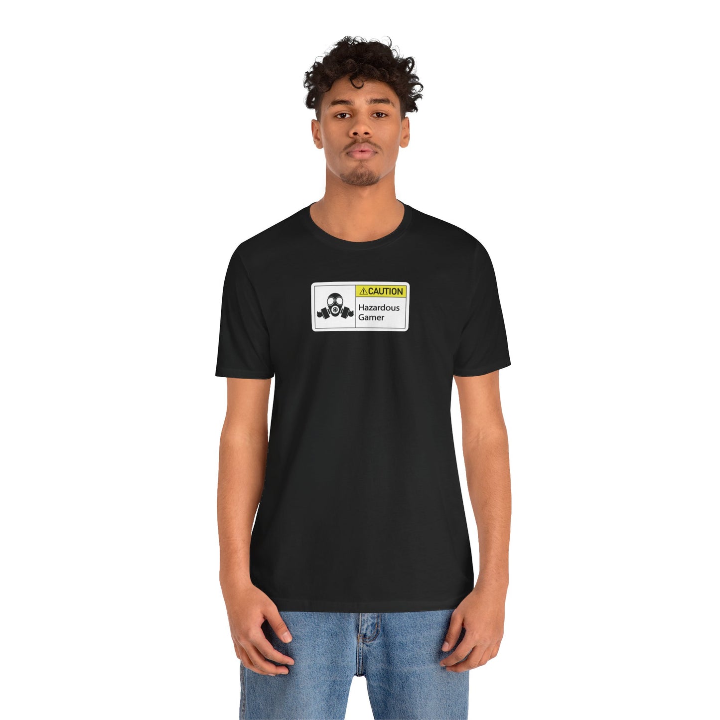 HAZARDOUS GAMER. Unisex Jersey Short Sleeve Tee