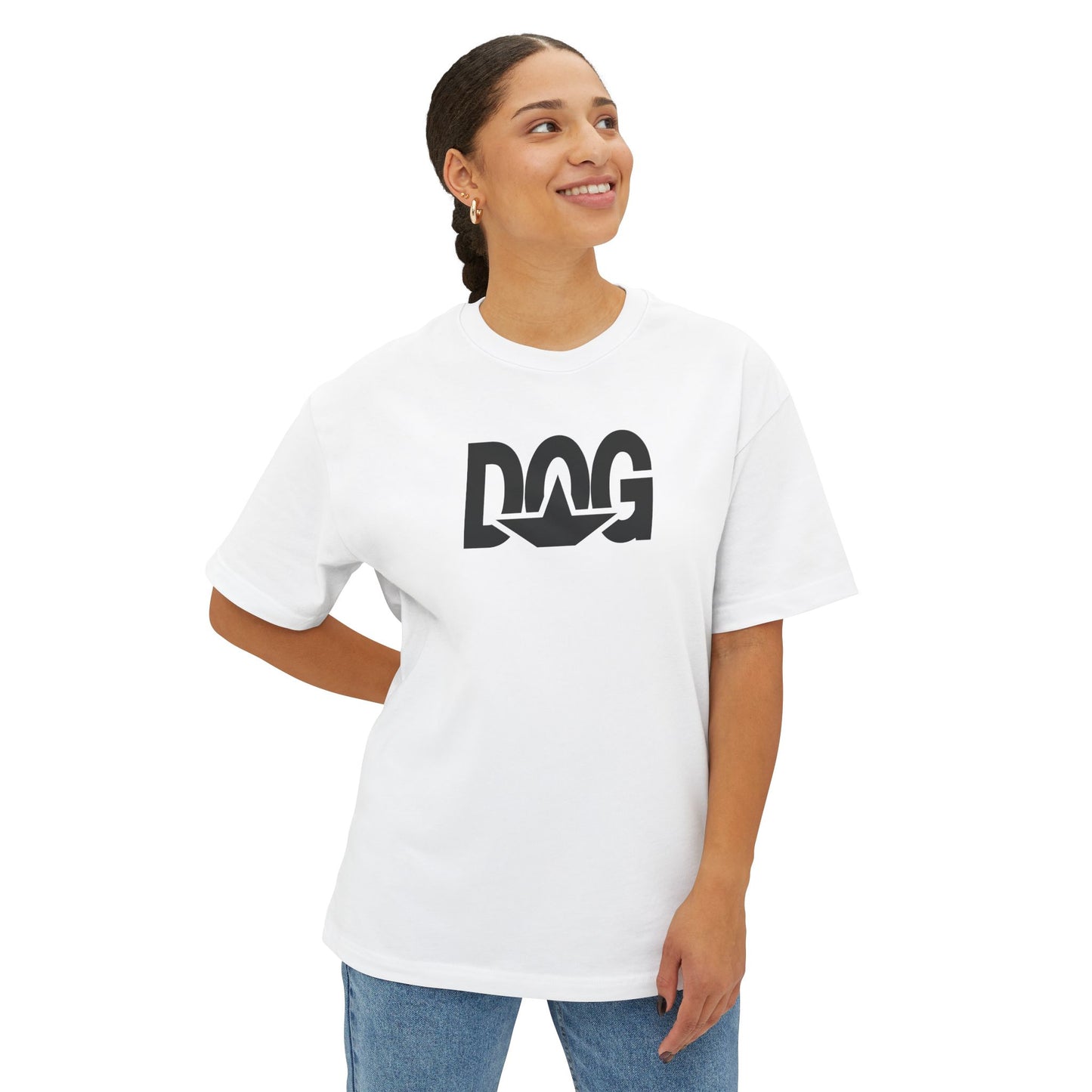 DOGERPILLAR. Unisex Oversized Boxy Tee