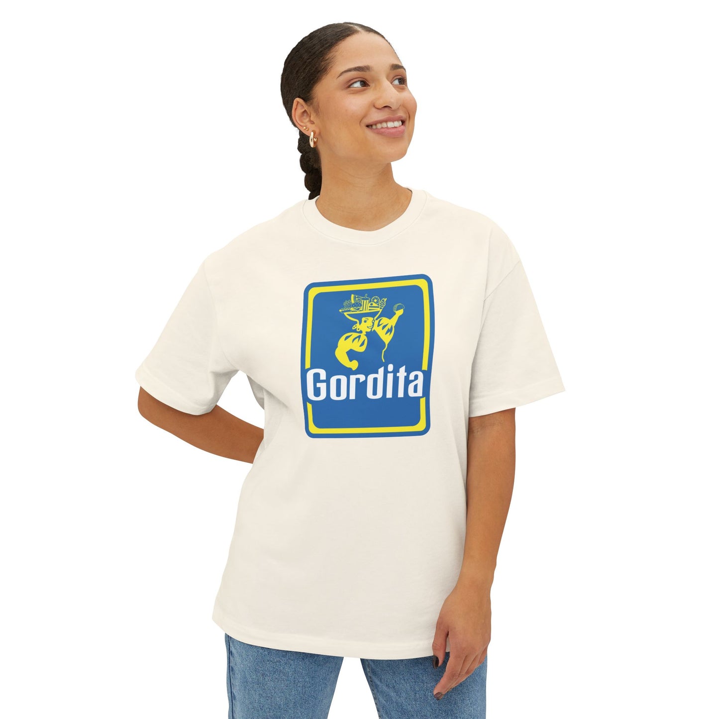 GORDITA. Unisex Oversized Boxy Tee