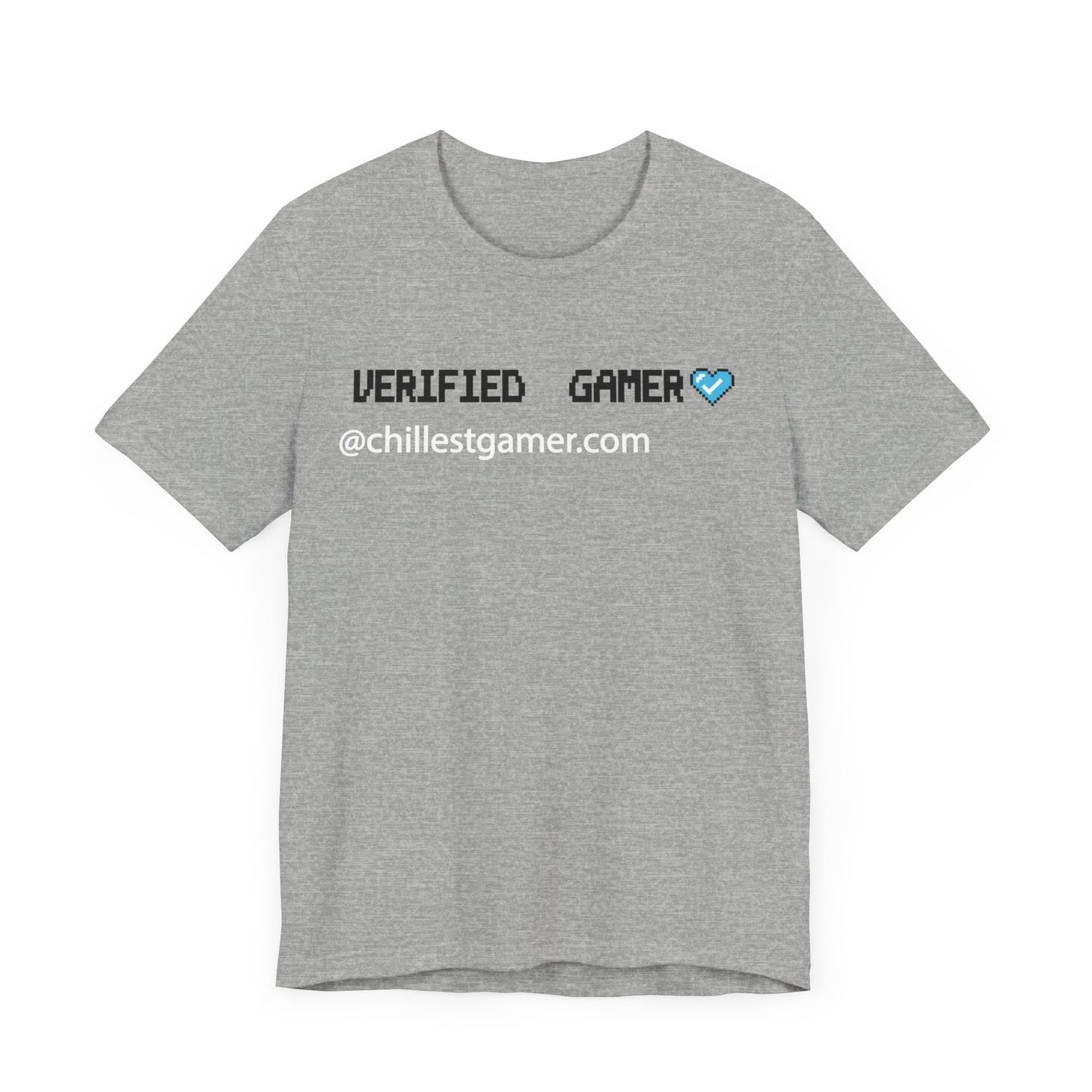 VERIFIED GAMER. Unisex Jersey Short Sleeve Tee