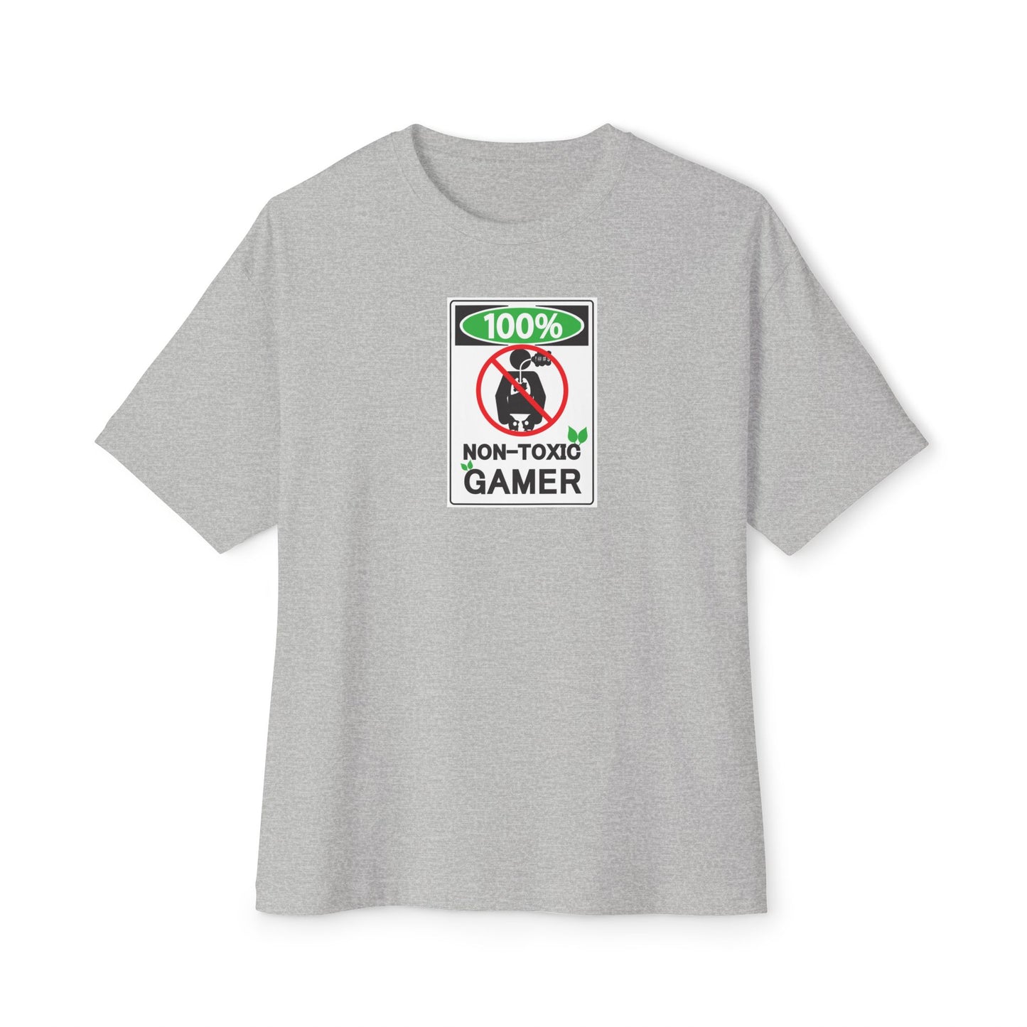 NON-TOXIC GAMER. Unisex Oversized Boxy Tee