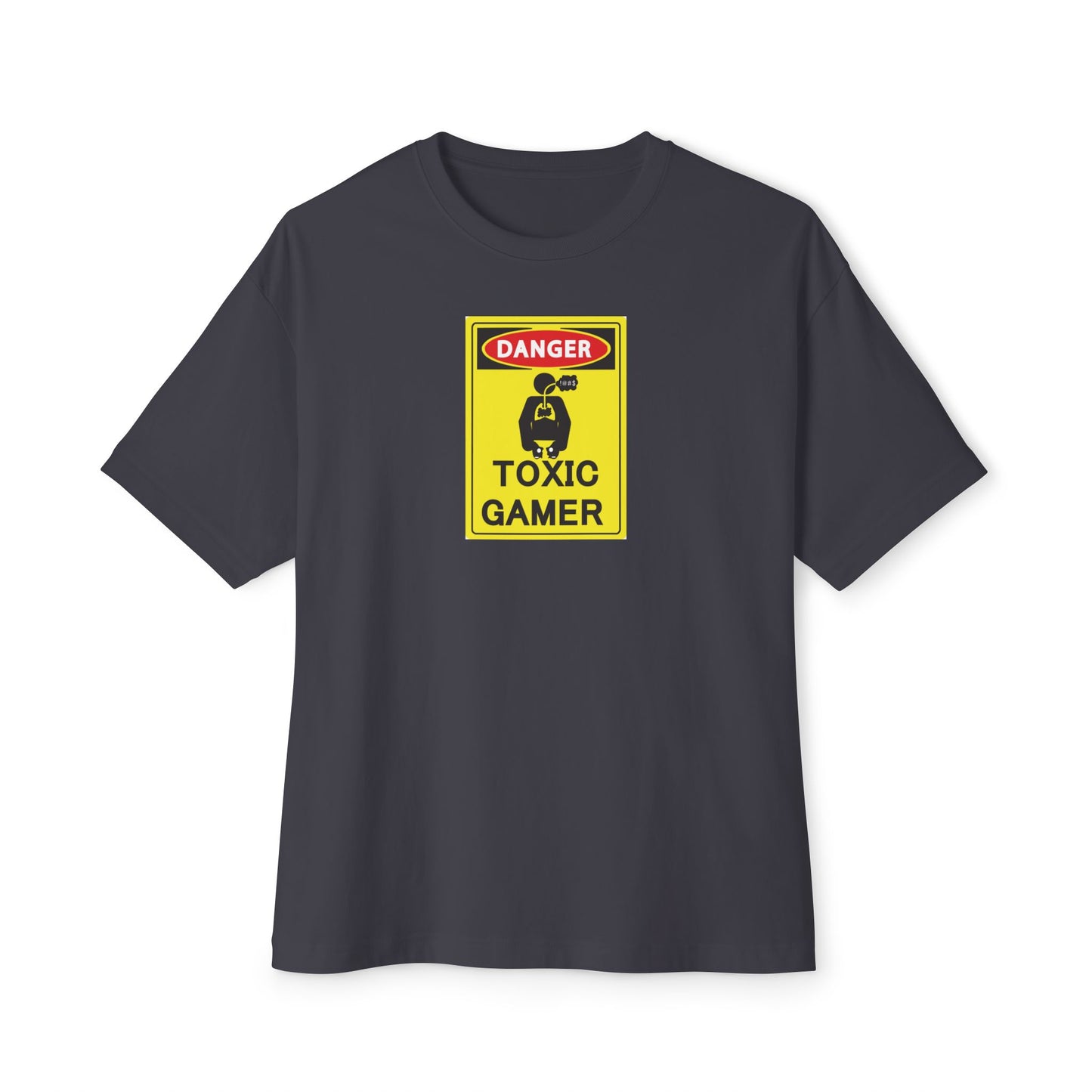 TOXIC GAMER. Unisex Oversized Boxy Tee