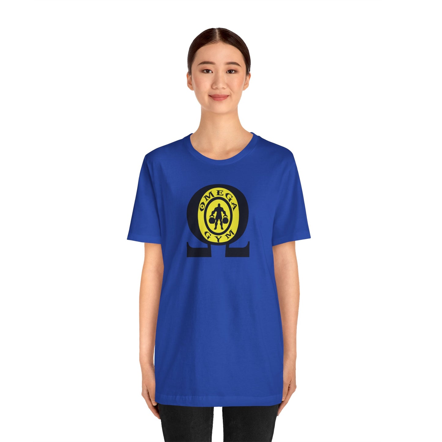 OMEGA GYM. Unisex Jersey Short Sleeve Tee