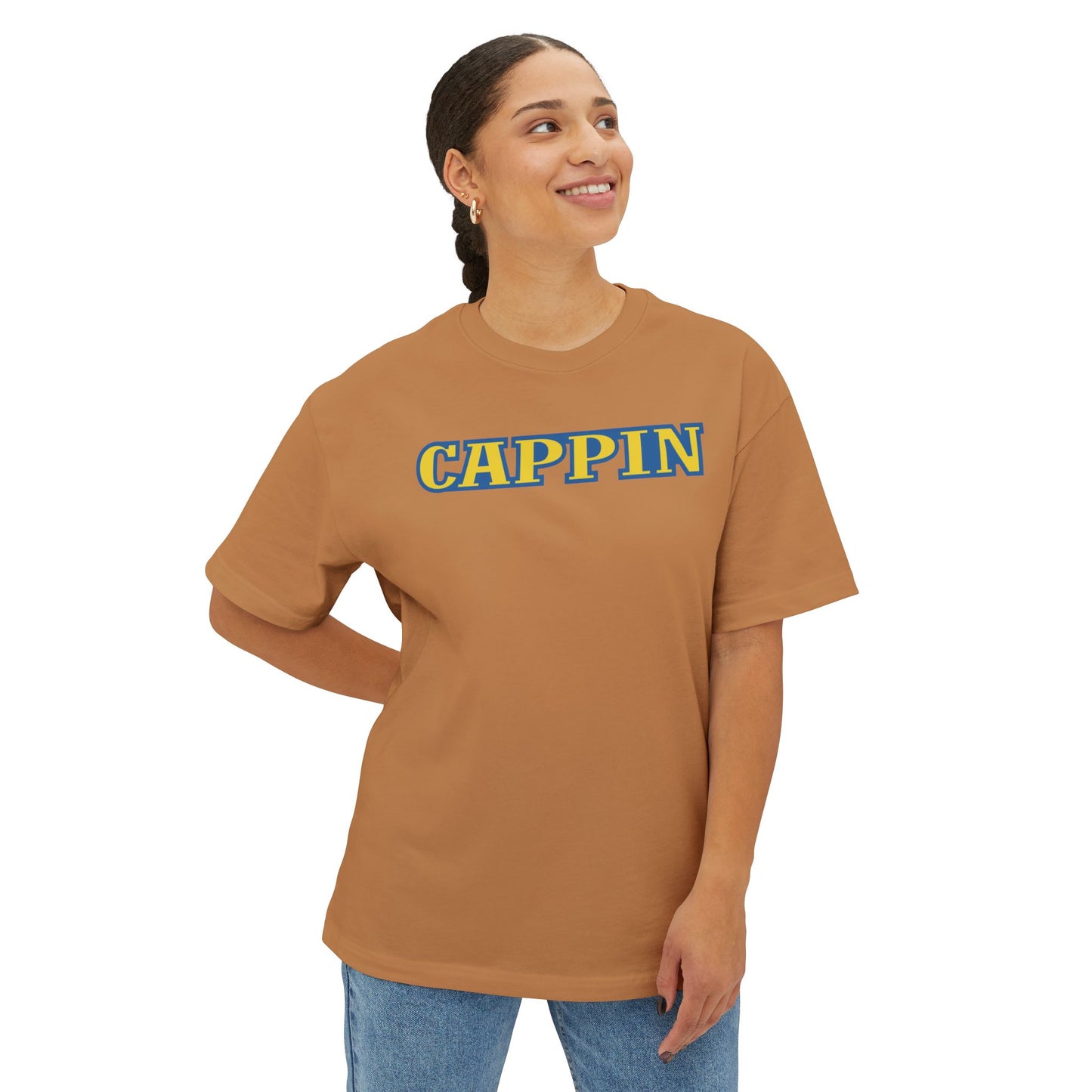 CAPPIN. Unisex Oversized Boxy Tee