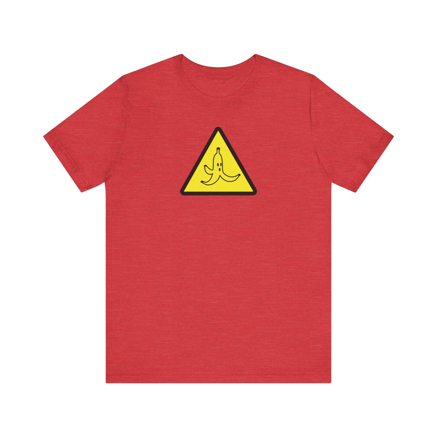 CAUTION BANANA. Unisex Jersey Short Sleeve Tee