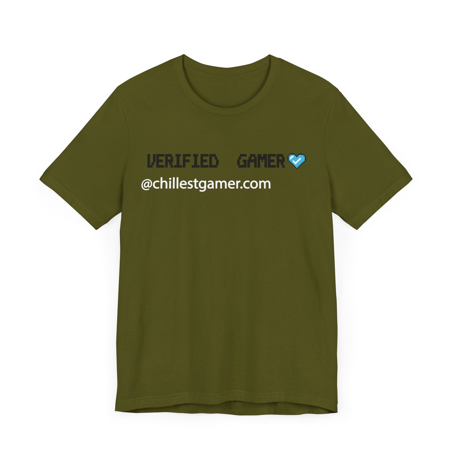 VERIFIED GAMER. Unisex Jersey Short Sleeve Tee