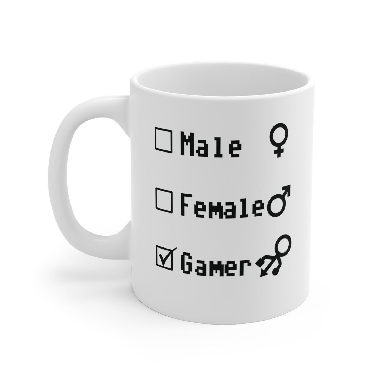 CHECK GAMER. Mug 11oz