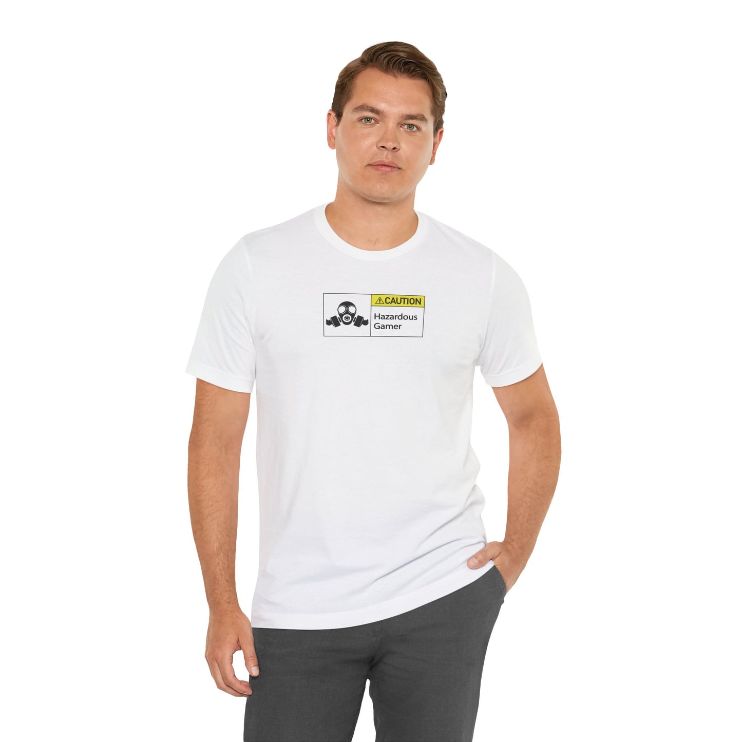 HAZARDOUS GAMER. Unisex Jersey Short Sleeve Tee