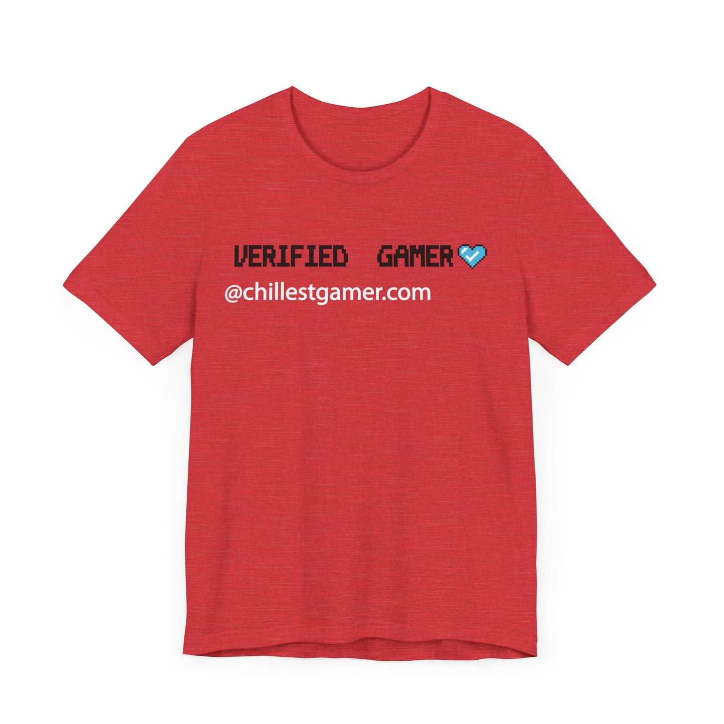 VERIFIED GAMER. Unisex Jersey Short Sleeve Tee