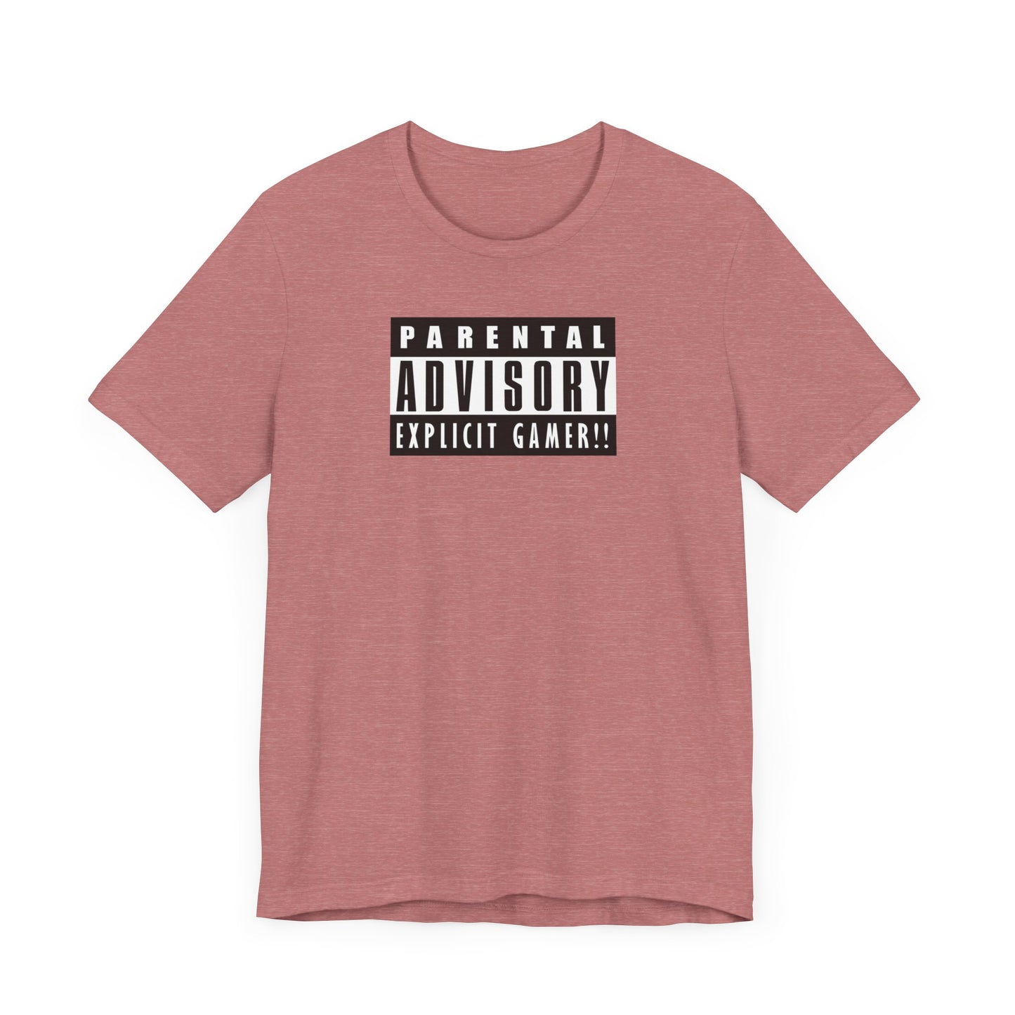 EXPLICIT GAMER!! Unisex Jersey Short Sleeve Tee