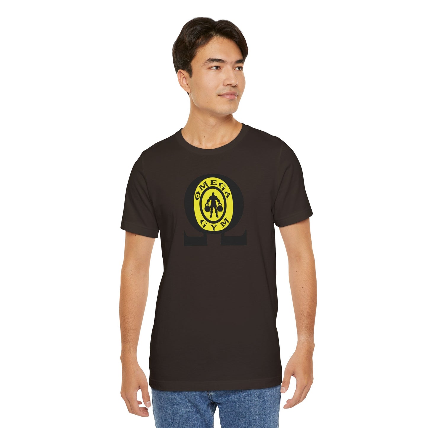 OMEGA GYM. Unisex Jersey Short Sleeve Tee