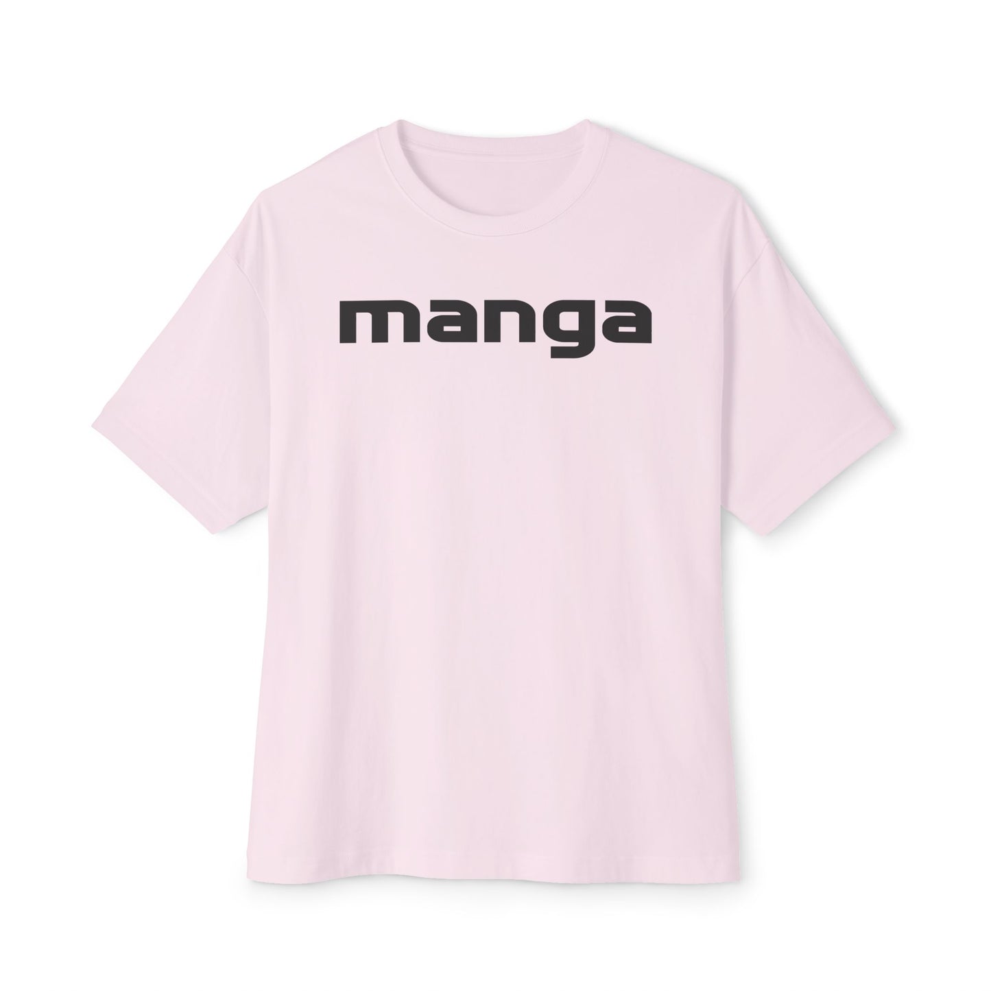 MANCO MANGA BLACK. Unisex Oversized Boxy Tee
