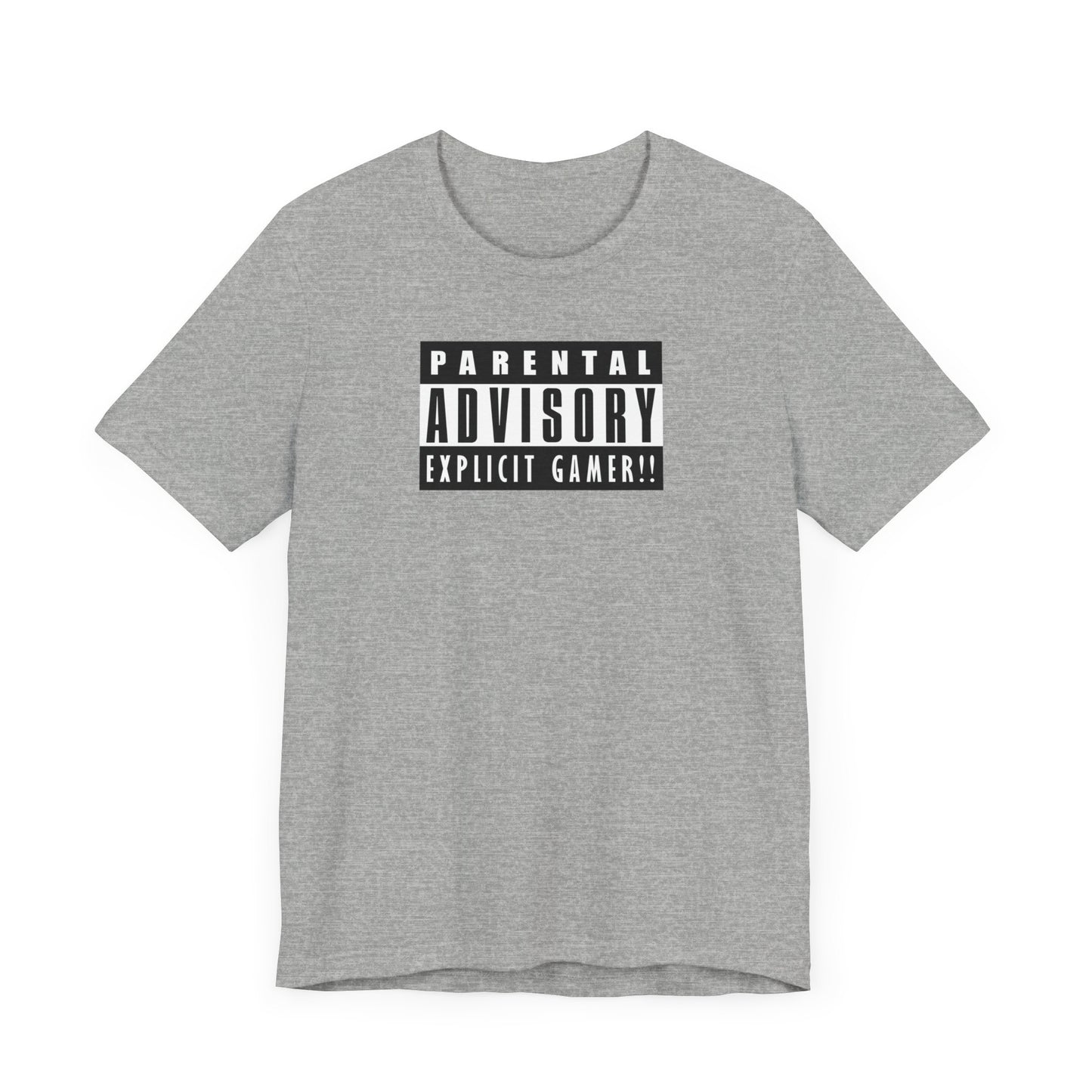 EXPLICIT GAMER!! Unisex Jersey Short Sleeve Tee
