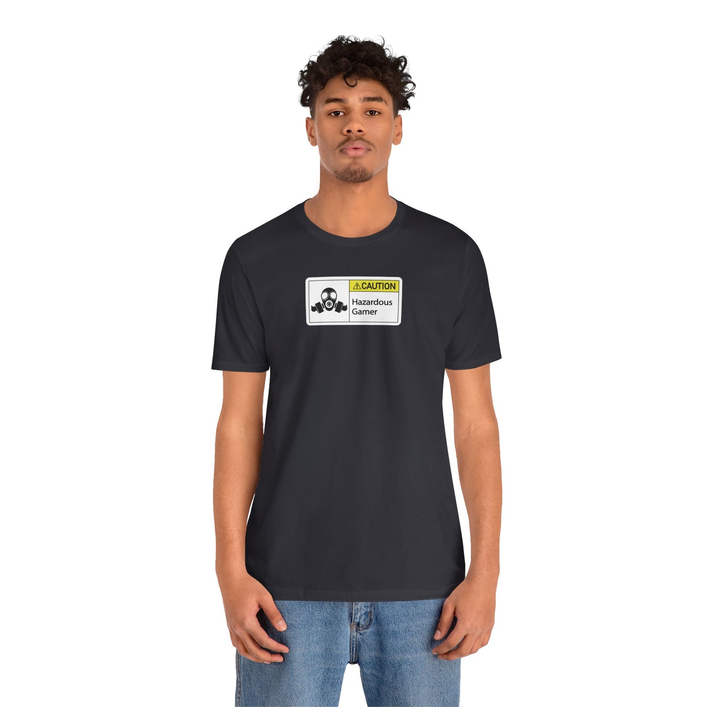 HAZARDOUS GAMER. Unisex Jersey Short Sleeve Tee