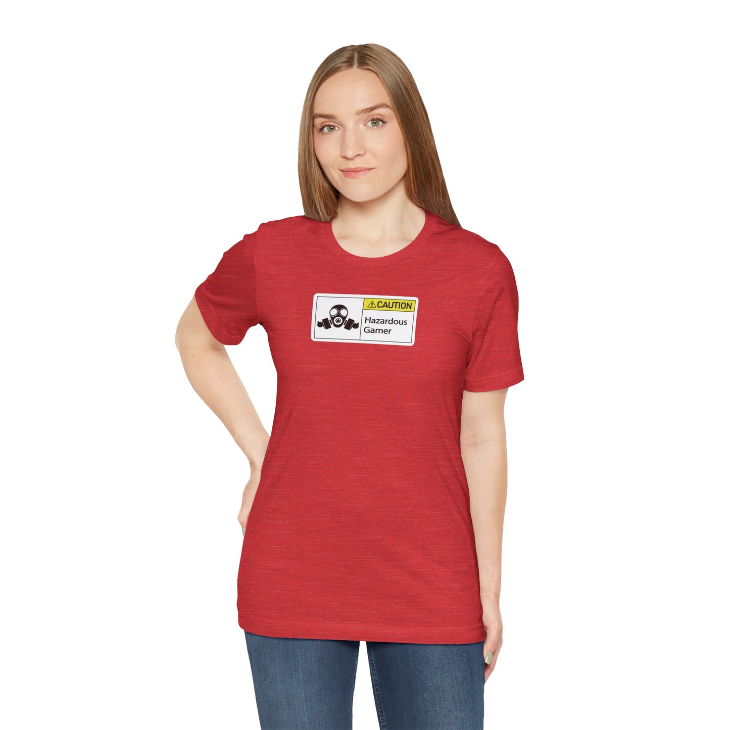 HAZARDOUS GAMER. Unisex Jersey Short Sleeve Tee