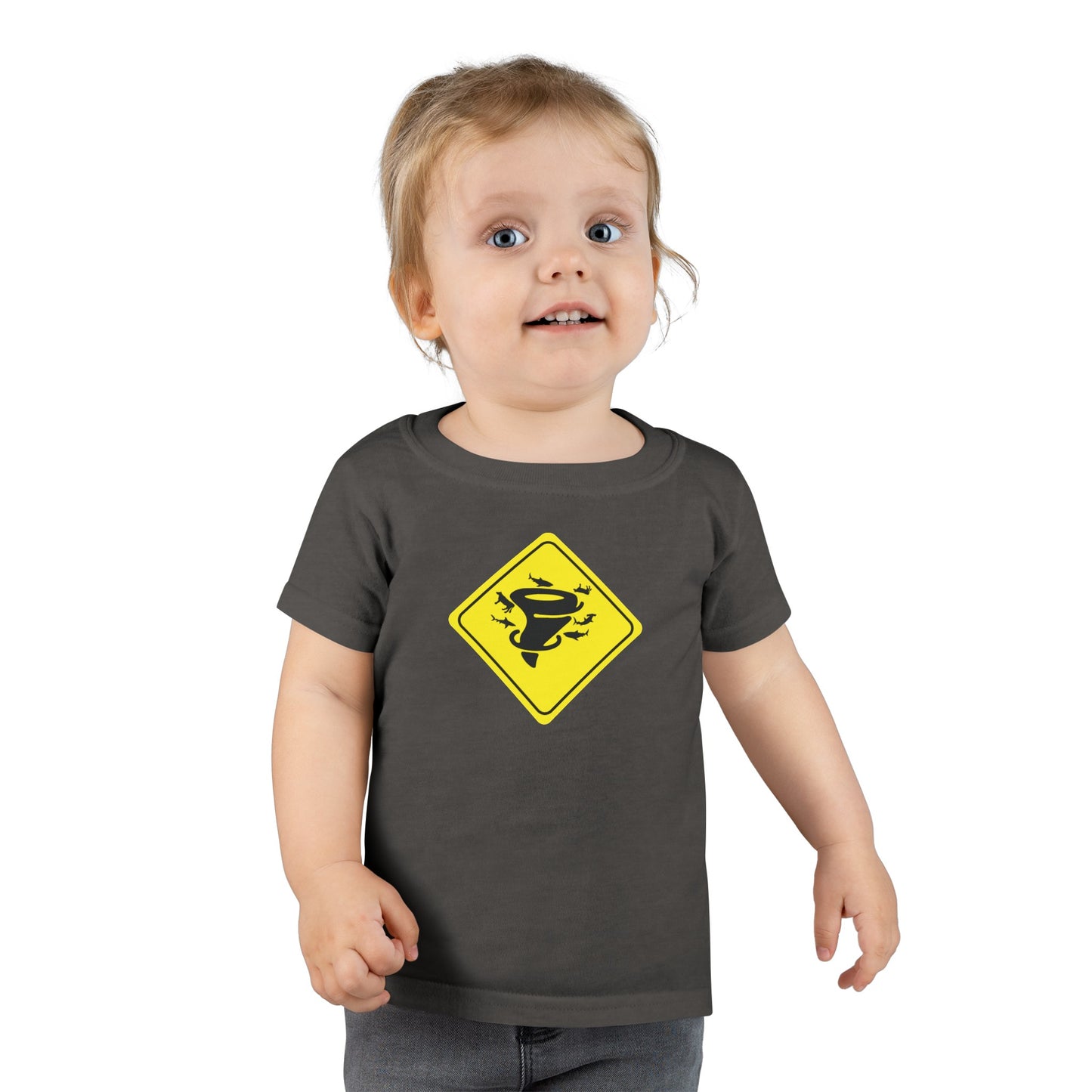 COW SHARK TORNADO. Toddler T-shirt