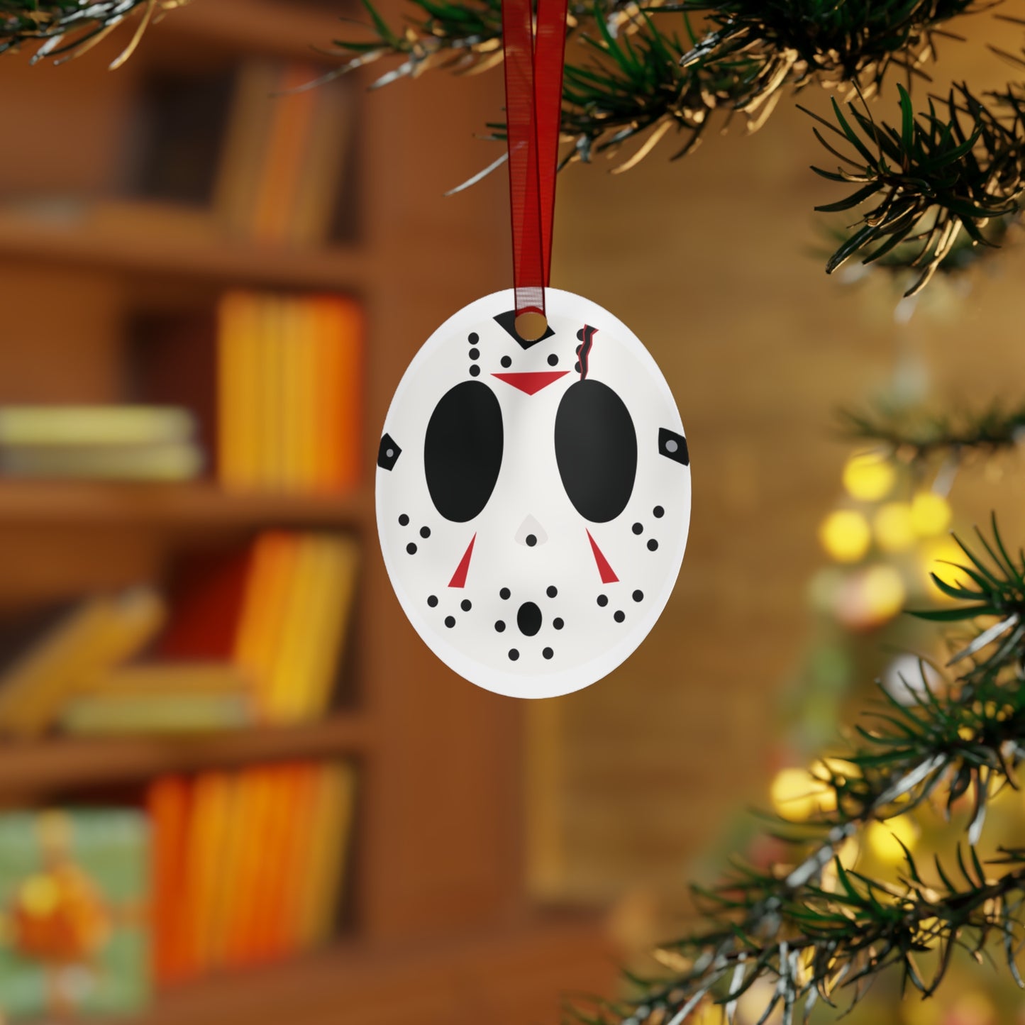 NOT SO SHY. Metal Ornaments