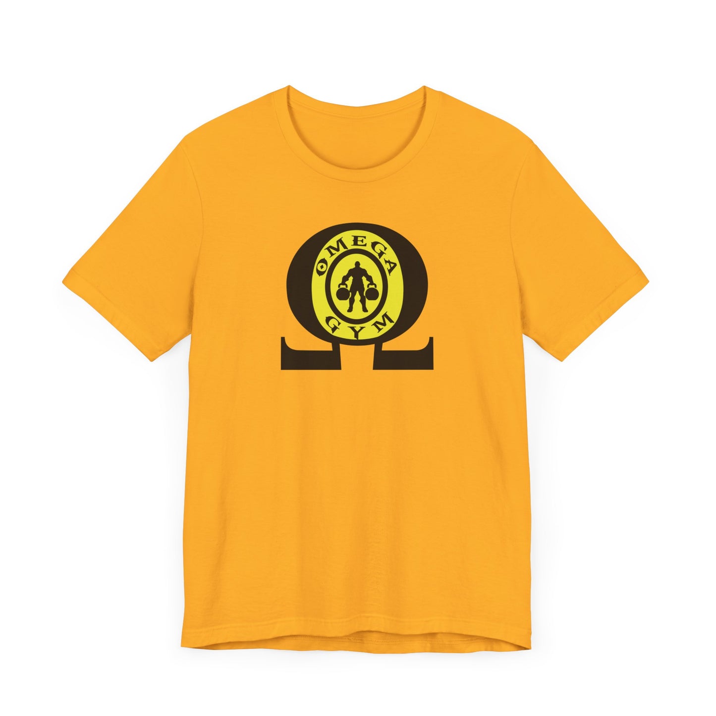 OMEGA GYM. Unisex Jersey Short Sleeve Tee