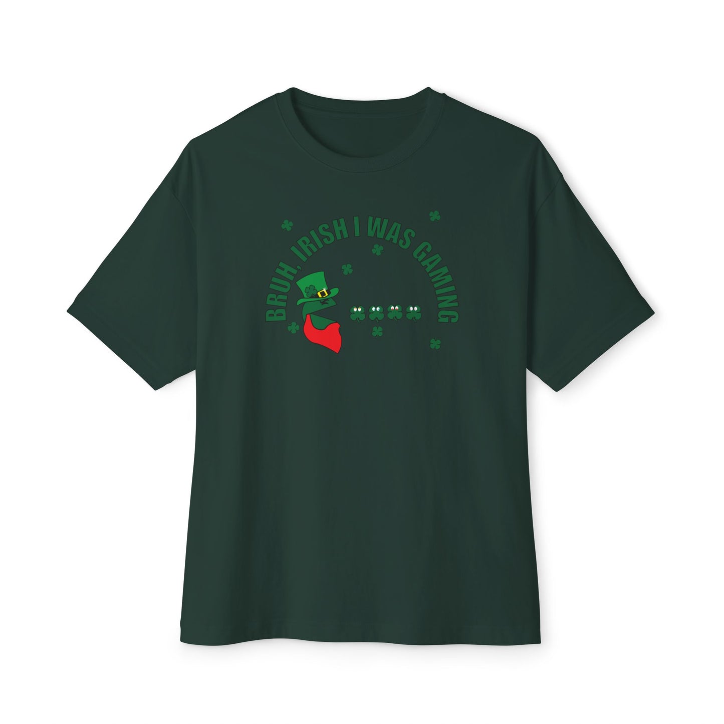 LUCKY GAMER. Unisex Oversized Boxy Tee