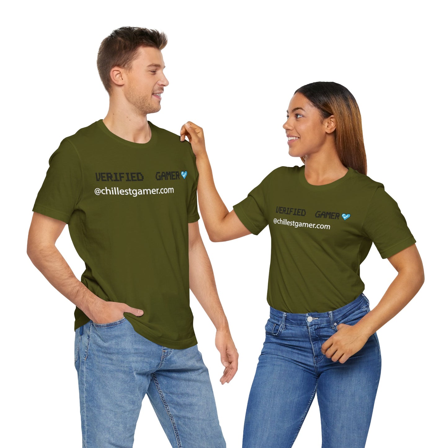 VERIFIED GAMER. Unisex Jersey Short Sleeve Tee