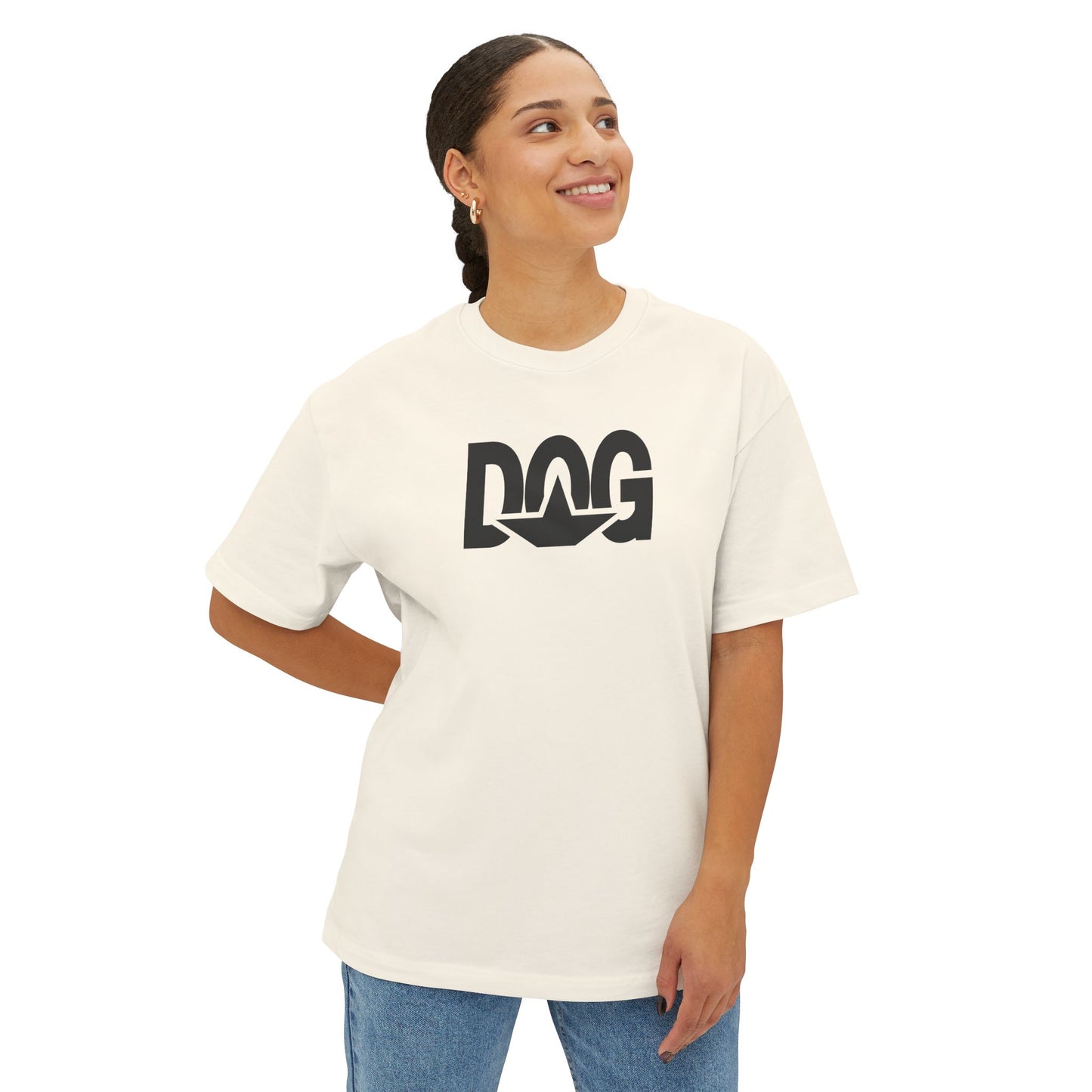 DOGERPILLAR. Unisex Oversized Boxy Tee