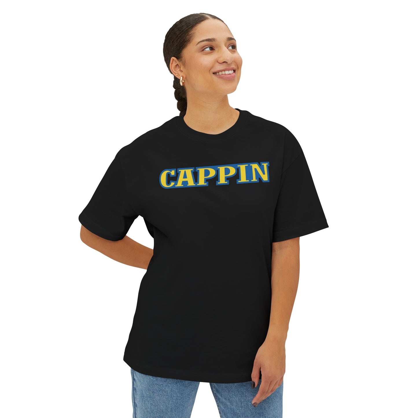 CAPPIN. Unisex Oversized Boxy Tee