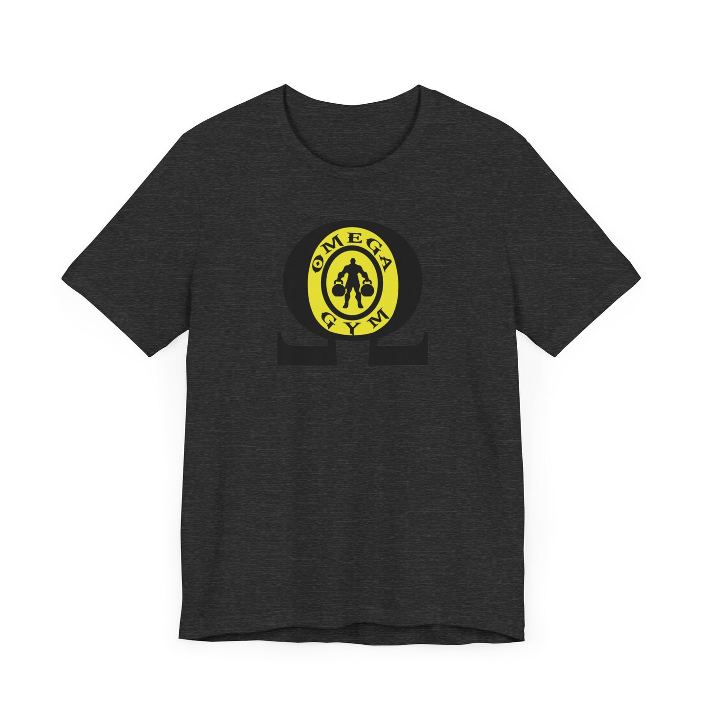 OMEGA GYM. Unisex Jersey Short Sleeve Tee
