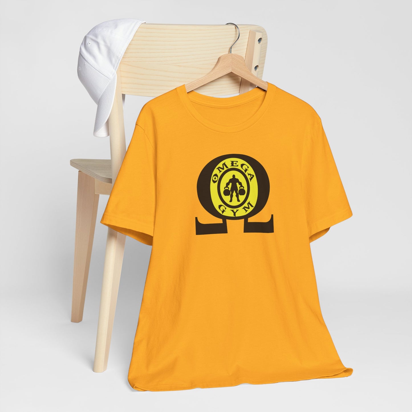 OMEGA GYM. Unisex Jersey Short Sleeve Tee
